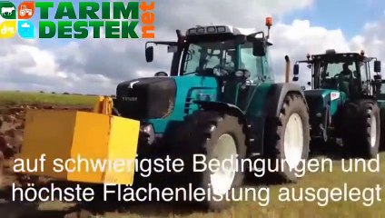 3 Büyük Traktör ile Derin Sürüm