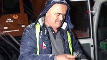 Kızılay eksi 10 derecede görev yapan ekiplerin içini ısıttı