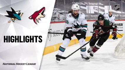 NHL Highlights | Sharks @ Coyotes 1/16/21