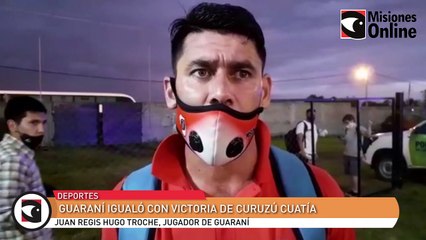 Guaraní igualó con Victoria de Curuzú Cuatía