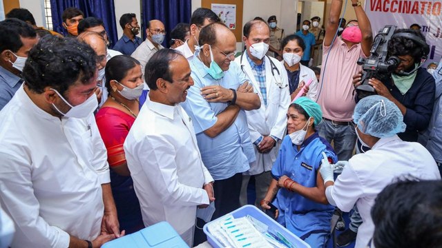 About 2 lakh people vaccinated on day 1 in vaccination drive