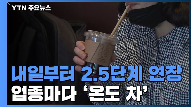 2.5단계 추가 연장안 내일부터...업종별 희비 교차 / YTN