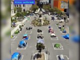 San Francisco’da evsizler için sosyal mesafeli çadır alanları kuruldu