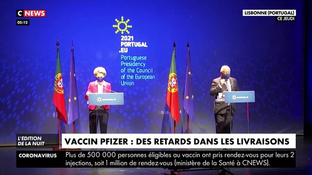 Le groupe américain Pfizer se montre rassurant sur les ralentissements des livraisons de vaccins en Europe