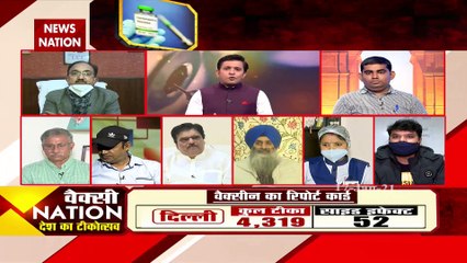 Corona Vaccination Day : कोरोना वैक्सीन लगवाने के बाद में 24 घंटे बाद भी बिल्कुल ठीक हूं- डॉ जॉर्ज डीसूजा