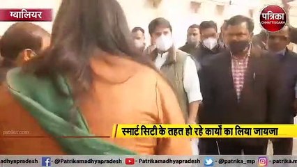 VIDEO: महाराज बाड़ा पहुंचे सांसद ज्योतिरादित्य सिंधिया