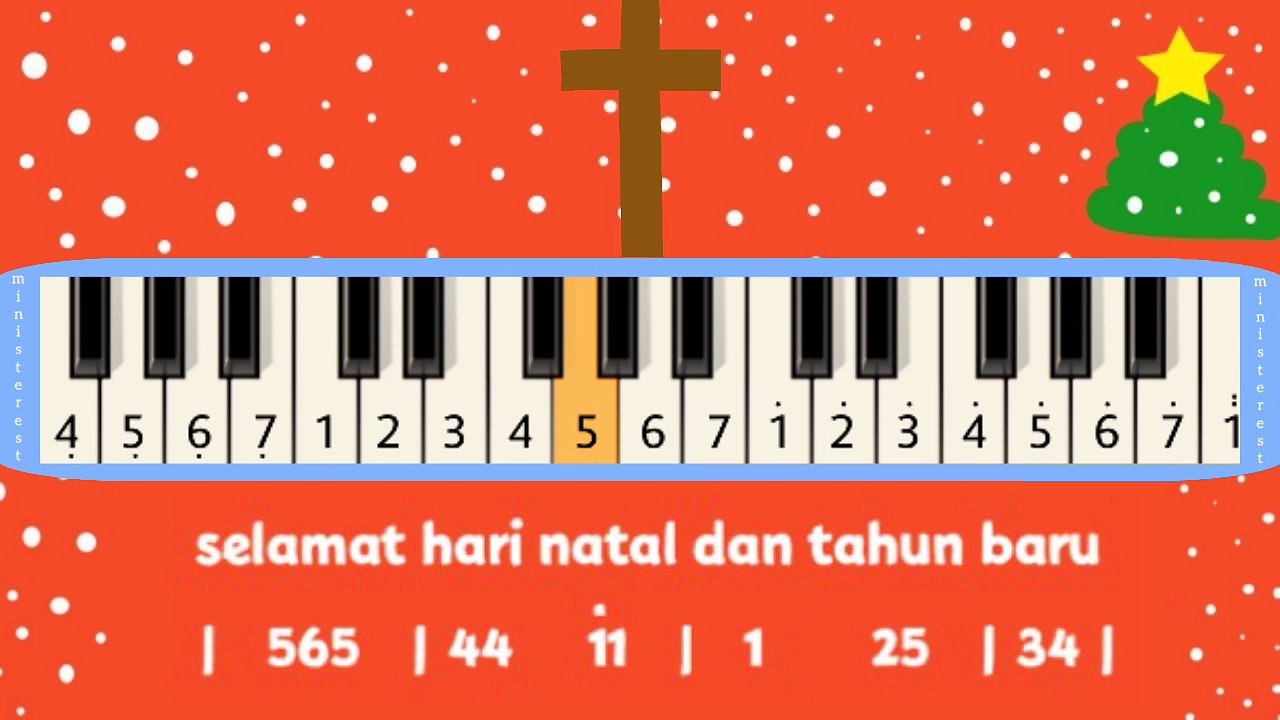 SELAMAT HARI NATAL: PIANIKA ❲MELODICA❳ TUTORIAL | LAGU ROHANI