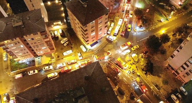 Korkutan patlama: Kısıtlamada mahalleli sokağa döküldü