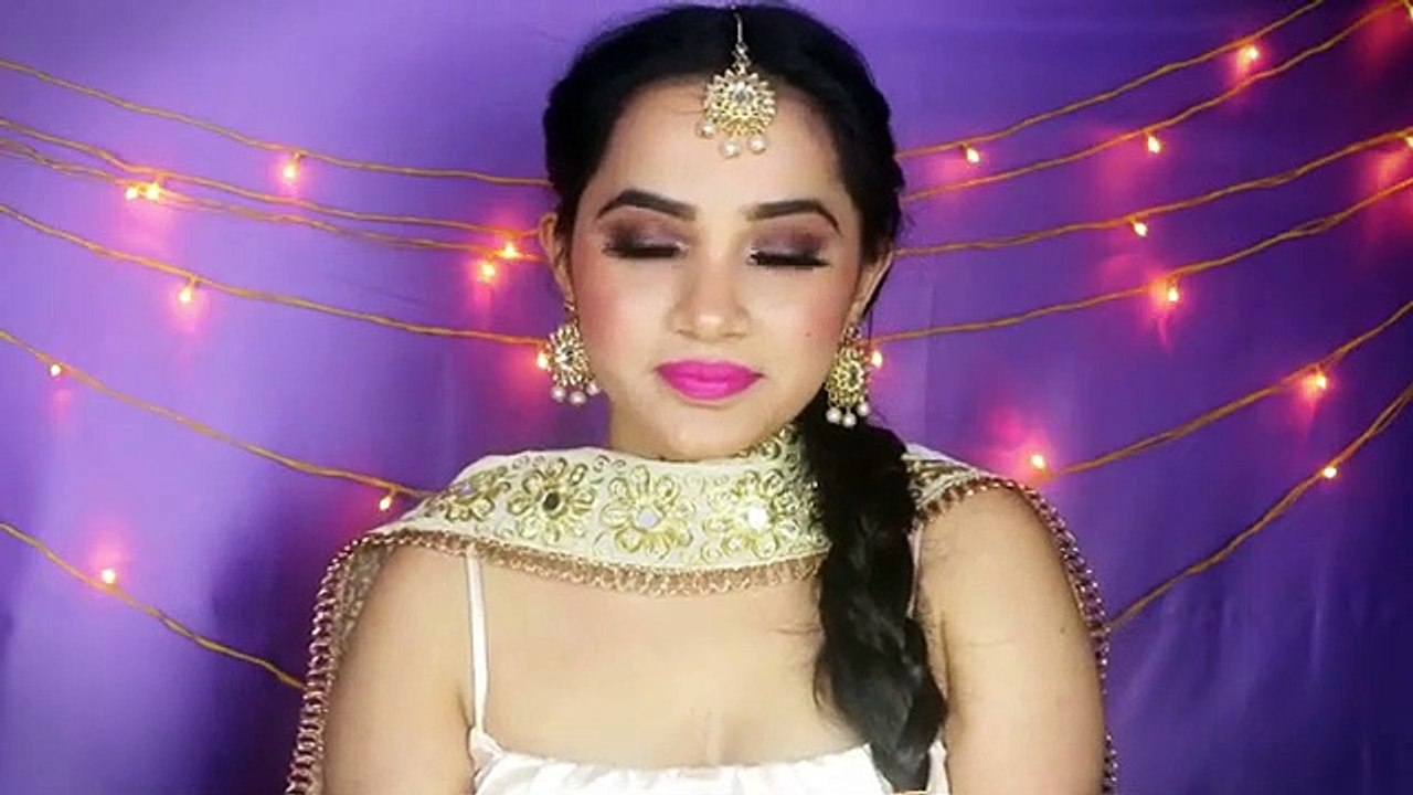 LOHRI MAKEUP LOOK, PUNJABI MAKEUP LOOK, Natural Beauty look - Sparkydivas