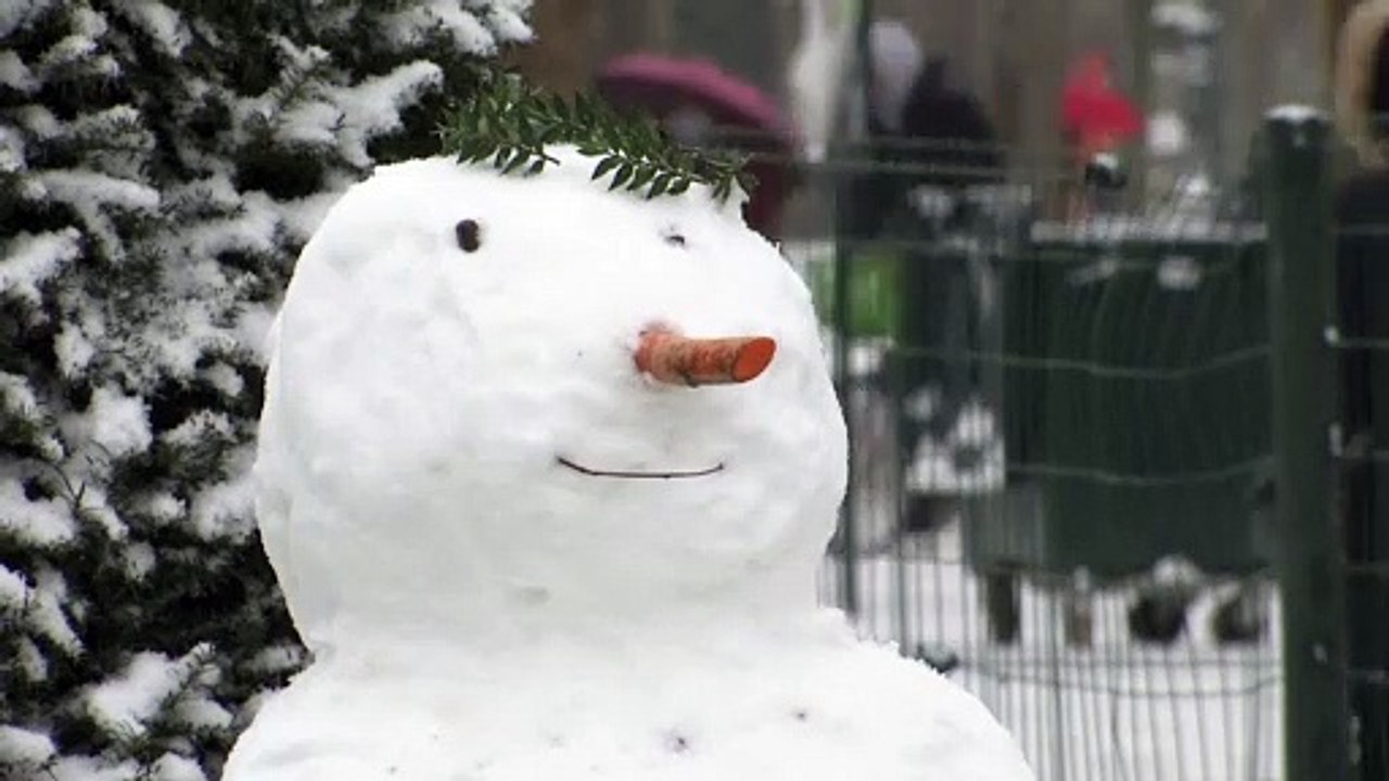It's a chance to play in the snow as parts of Europe become a winter wonderland