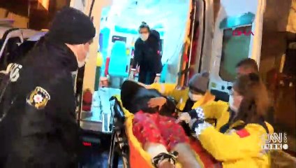 Eşini bıçakladı, polisi arayıp kendisini ihbar etti | Video