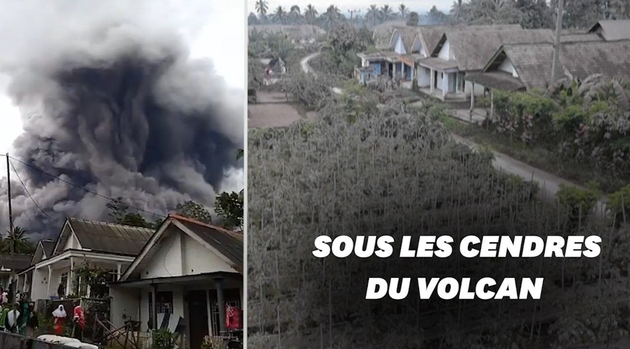 En Indonésie, l'impressionnante éruption du volcan Semeru