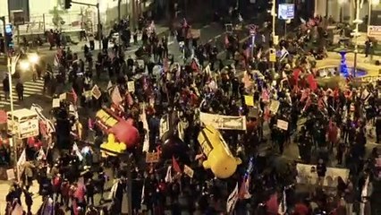 Protestos contra Netanyahu já são tradição em Israel