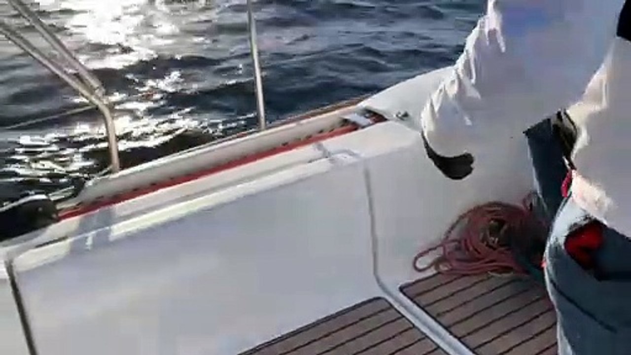 Rescate de un kayak en aguas de Gran Canaria