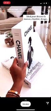 Elle fait la promotion de livres vides juste pour la déco