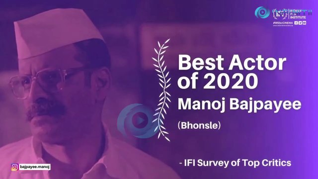 Manoj Bajpayee gets IFI Survey of Top Critics' best actor award of 2020 for Bhonsle
