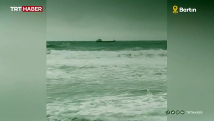 Bartın’da kuru yük gemisi battı