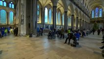 Las catedrales de Inglaterra se convierten en improvisados centros de vacunación