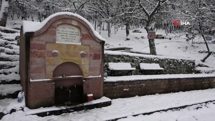 Çanakkale'den Kartpostallık Kar Manzaraları