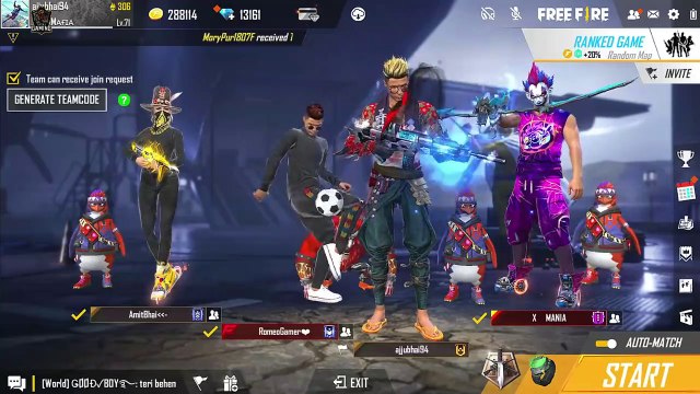 Ajjubhai94 No Internet Prank in Clash Squad with Desi Gamer and XMania - Garena Free Fire