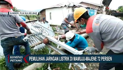 Download Video: 72 Persen Listrik di Mamuju-Majene Pulih Pasca Gempa