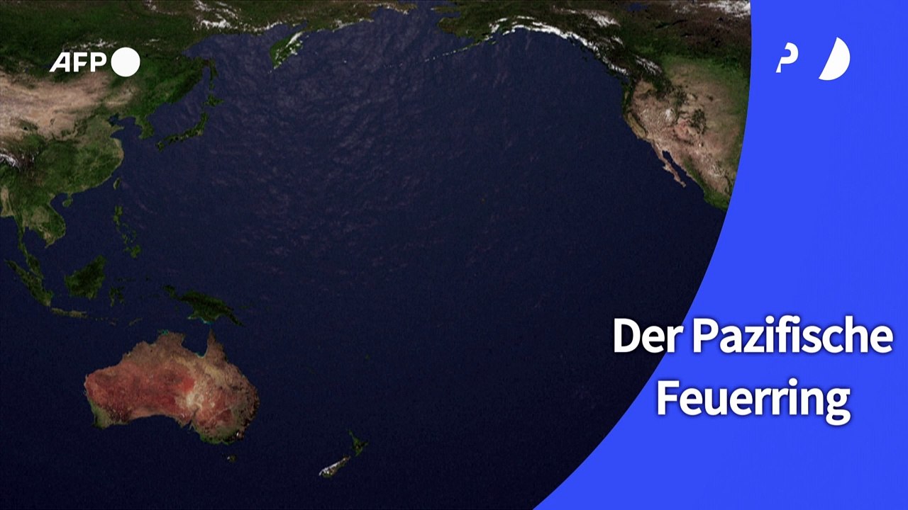 Videografik: Der Pazifische Feuerring