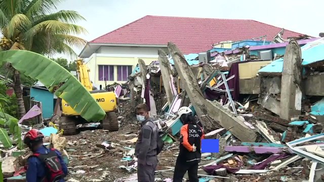 Indonesia hunts for survivors as quake death toll hits 73