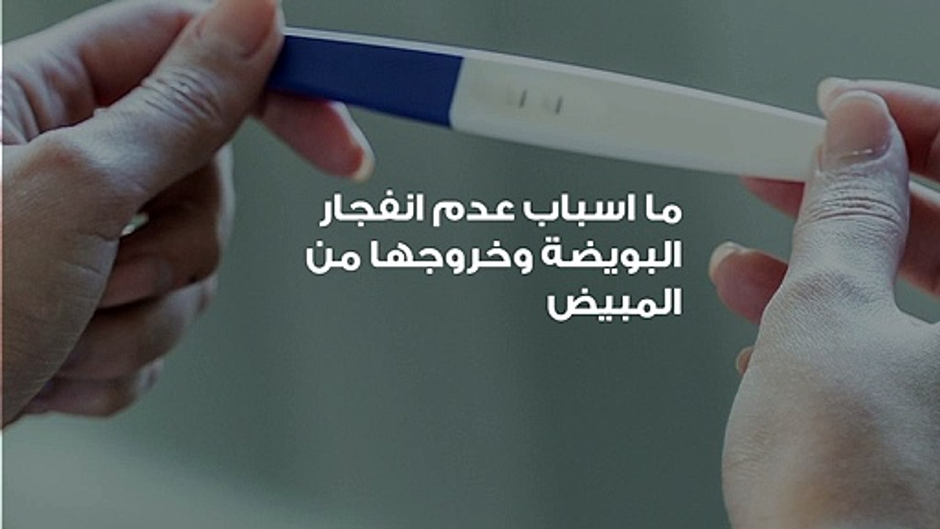 ما أسباب عدم انفجار البويضة وخروجها من المبيض؟ فيديو ديلي موشن