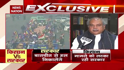 Breaking News : मुद्दे पर बात नहीं कर रहे किसान- कृषि मंत्री नरेंद्र सिंह तोमर