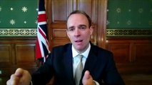 Raab: Government confident both Covid jabs will be given