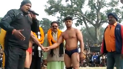 कुश्ती दंगल प्रतियोगिता संपन्न पहलवानों के दांवपेच देख दर्शक हुए  विभोर