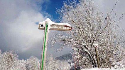 Découverte enneigée  de la vallée de la Bruche