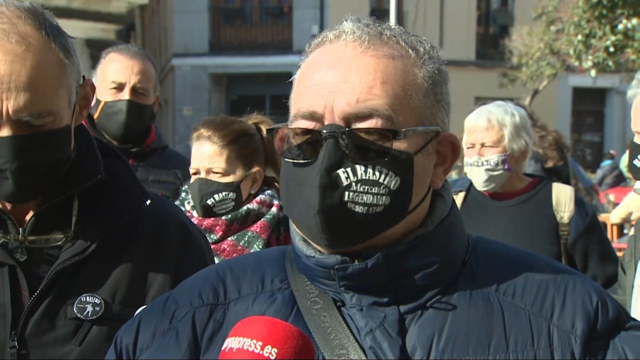 Comerciantes del Rastro critican "falta de voluntad política" ante suspensión