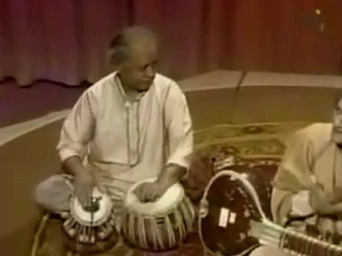 ALLA RAKHA TABLA SOLO IN JHAPTAL