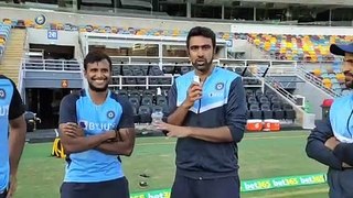 Natarajan and Ashwin | interaction in Tamil | Ind vs Aus 4th test match