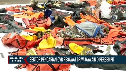 Tải video: Sektor Pencarian CVR Sriwijaya Air SJ182 Dipersempit