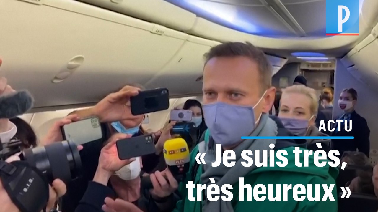 Alexeï Navalny  rentre à Moscou