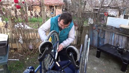 Hurda Durumundaki Tekerlekli Sandalyeleri, Yeni Hayatlarla Buluşturuyor
