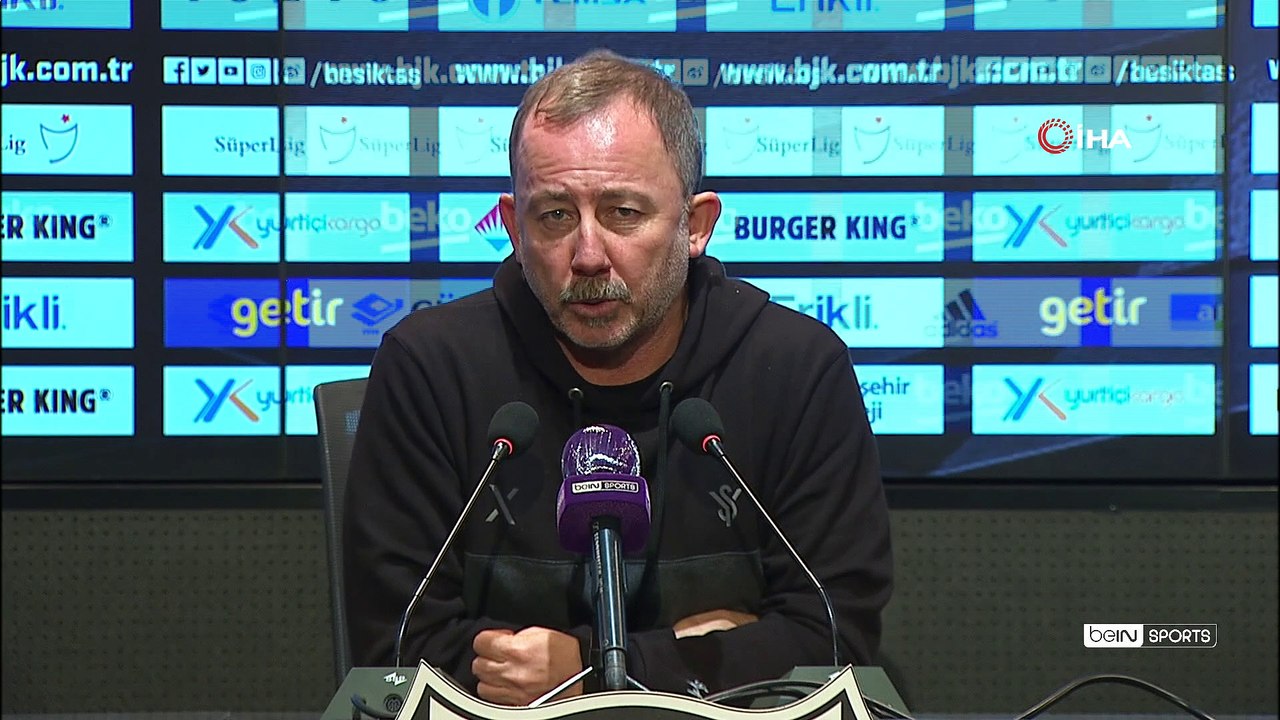 Sergen Yalçın: “Sahada kendine güvenen bir Beşiktaş vardı”
