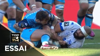 TOP 14 - Essai de Maama VAIPULU (CO) - Montpellier - Castres - J3 - Saison 2020/2021