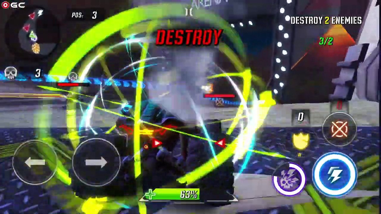 RACE Rocket Arena Car Extreme - 3D Speed Monster Car Driver game - Android GamePlay #2