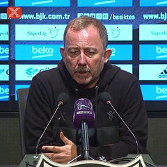 Sergen Yalçın: "Oyun planım doğruydu"