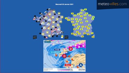 bulletin meteo du dimanche 17 janvier 2021