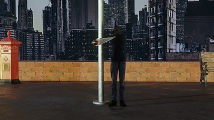 4 prueba de integración de video chroma 2d en entorno 3d con Blender.