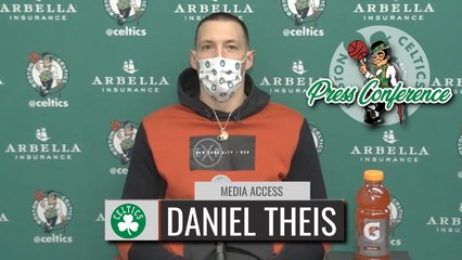 Daniel Theis Postgame Interview | Celtics vs Knicks