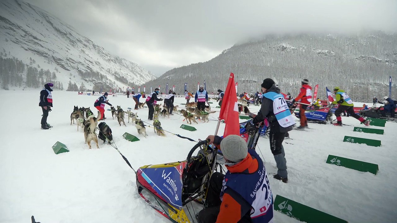 La Grande Odyssée Savoie Mont Blanc - Résumé de l’Etape 8 – Dimanche 17 janvier – Bessans – Bonneval-sur-Arc