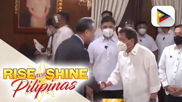 China Foreign Minister Wang Yi, nag-courtesy call sa Malacañang