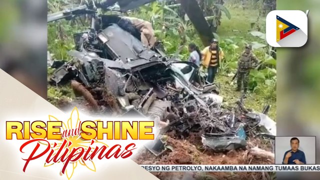 7 sundalo, patay sa pagbagsak ng helicopter