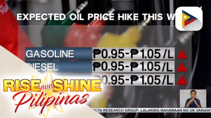 Oil price hike, ipatutupad bukas