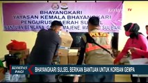 Bhayangkari Sulawesi Selatan Beri Bantuan Untuk Korban Gempa Majene